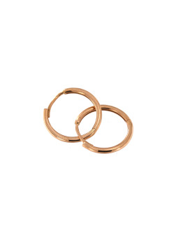 Rose gold earrings BRR01-05-27