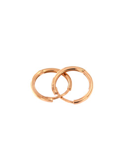 Rose gold earrings BRR01-05-28