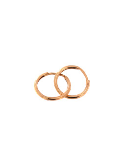 Rose gold earrings BRR01-05-32