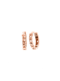 Rose gold earrings BRR01-17-01