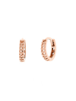 Rose gold earrings BRR01-17-03