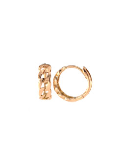 Rose gold earrings BRR01-17-06