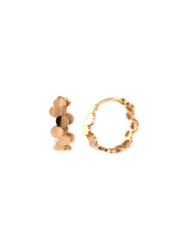 Rose gold earrings BRR01-17-11