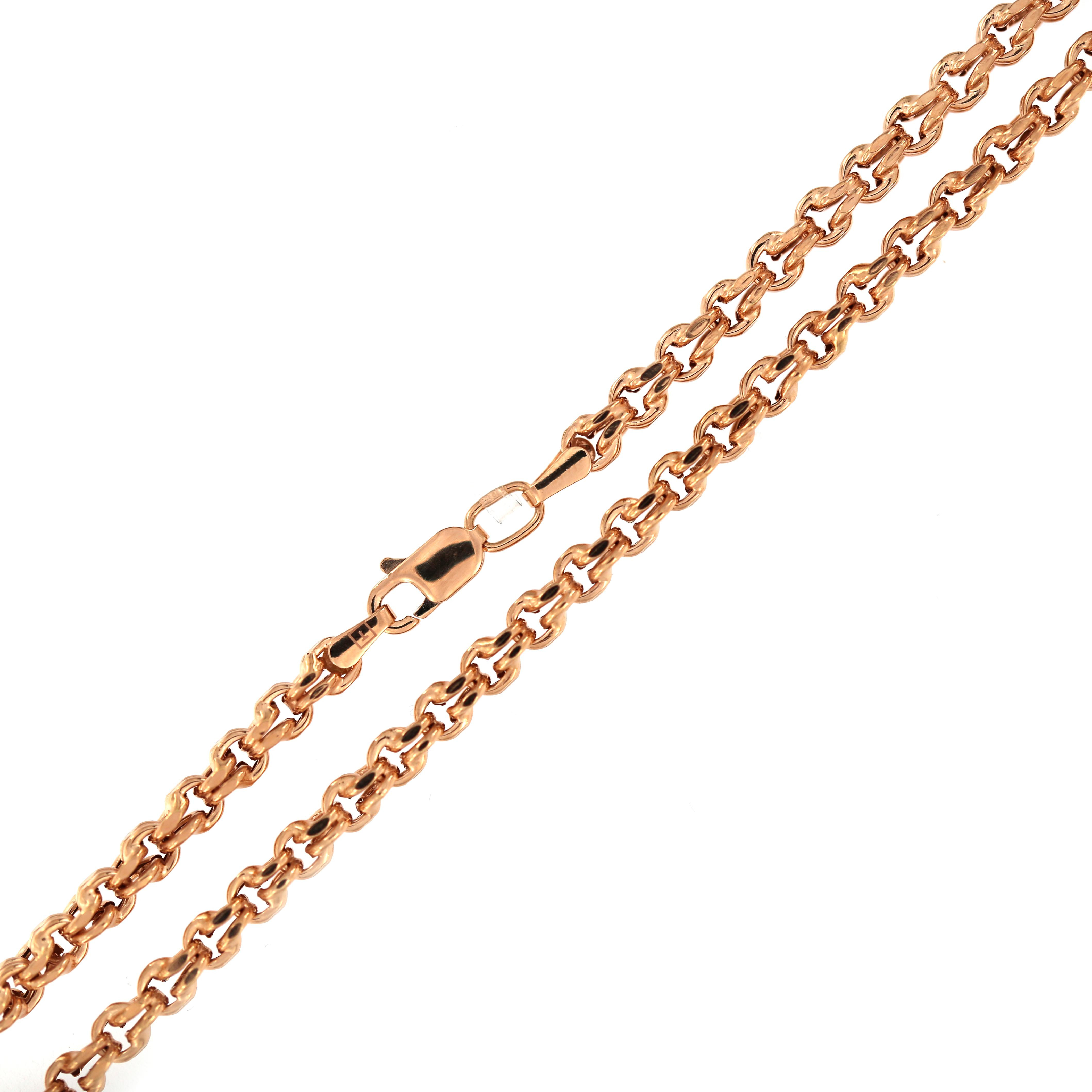 Rose gold chain CRZF09-3.50MM 60CM