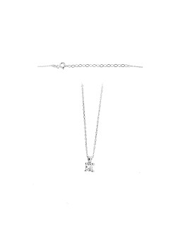 White gold pendant necklace CPB01-04