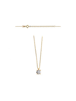 Yellow gold  pendant necklace CPG13-11