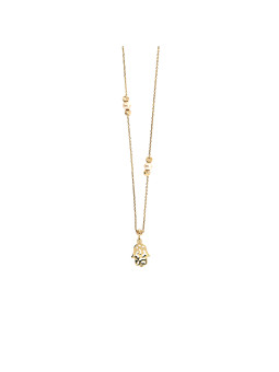 Yellow gold pendant necklace CPG29-01