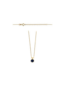 Yellow gold pendant necklace CPG30-M-01