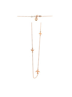 Rose gold pendant necklace CPR15-03