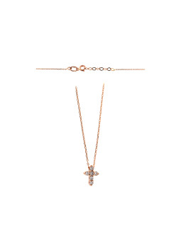 Rose gold pendant necklace CPR19-08