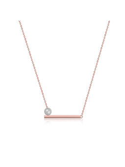 Rose gold pendant necklace CPR21-07