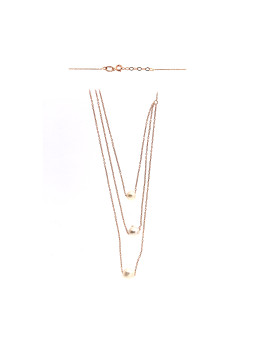 Rose gold pendant necklace CPR25-19