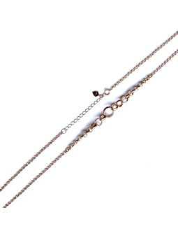 Rose gold pendant necklace CPR38-04 45CM