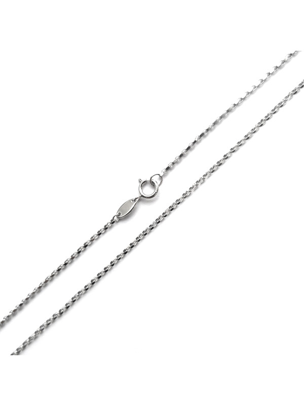 White gold chain CBROLO2-1.00MM