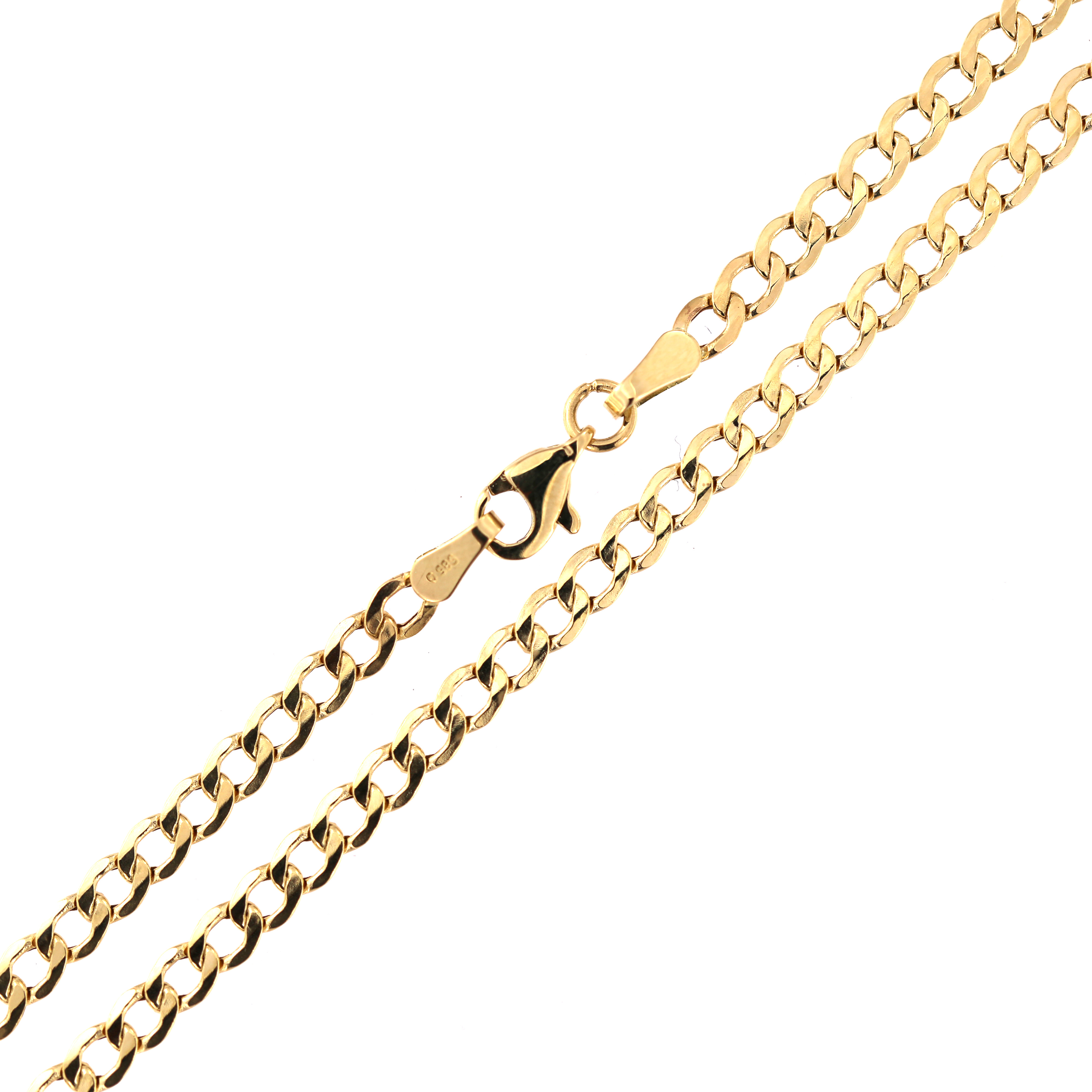 Yellow gold chain CGG3-3.00MM