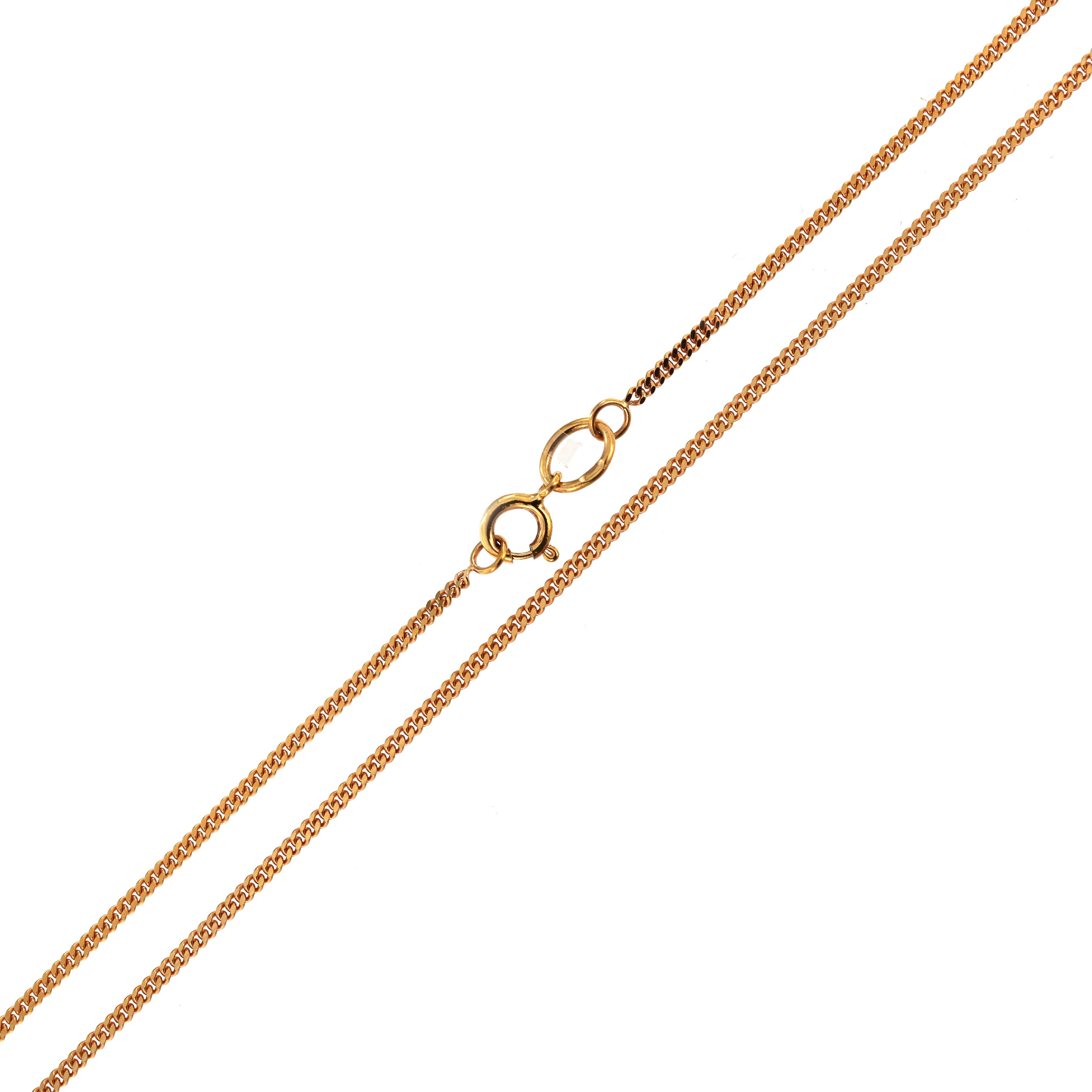 Rose gold chain CRG5-1.70MM 40 CM