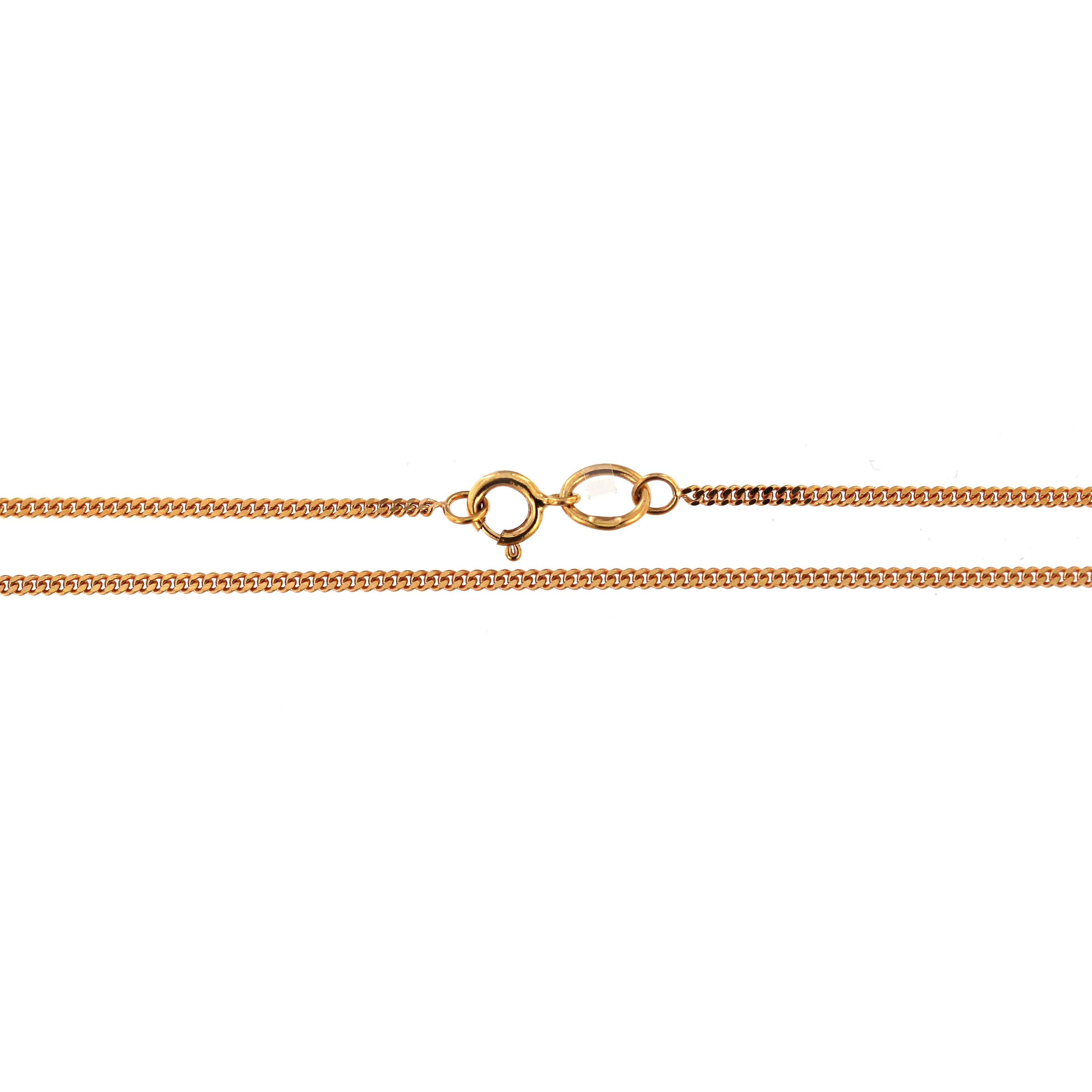 Rose gold chain CRG5-1.70MM 40 CM