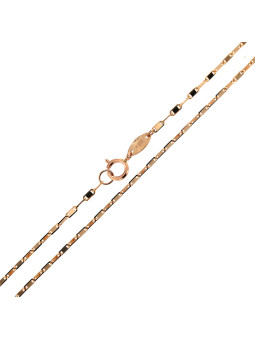 Rose gold chain CRVAL-1.10MM