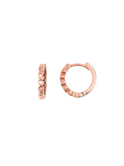 Rose gold earrings BRR01-07-26