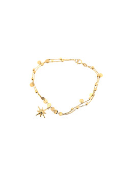 Yellow gold bracelet...