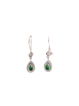 White gold earrings BBA04-Z-01