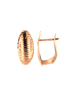 Rose gold earrings BRA02-08-23