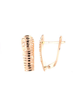 Rose gold earrings BRA02-11-25