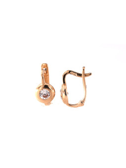 Rose gold kids earrings...