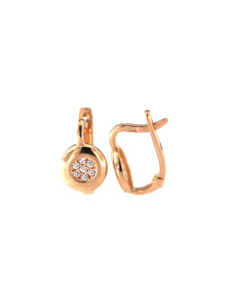 Rose gold kids earrings...