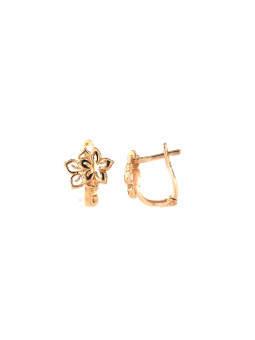 Rose gold kids earrings...