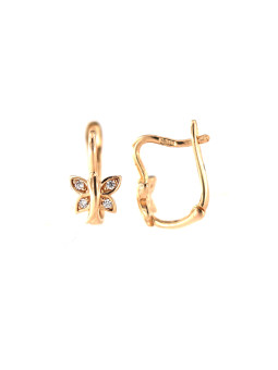 Rose gold kids earrings...