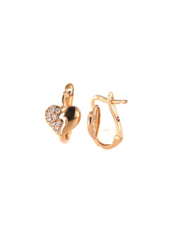 Rose gold kids earrings...