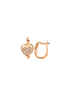 Rose gold kids earrings...