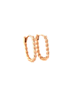 Rose gold earrings BRK01-03-21