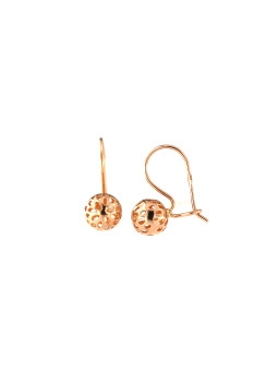 Rose gold earrings BRB01-01-19