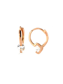 Rose gold earrings BRR01-01-14