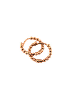 Rose gold earrings BRR01-02-22