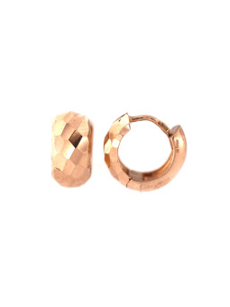 Rose gold earrings BRR01-03-40