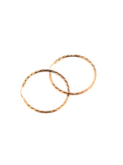 Rose gold earrings BRR01-03-43