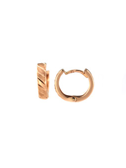 Rose gold earrings BRR01-03-45