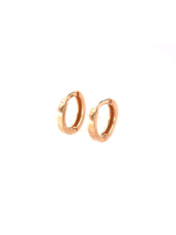 Rose gold earrings BRR01-05-34