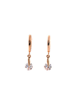 Rose gold earrings BRR01-12-06
