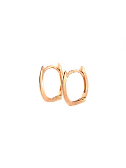 Rose gold earrings BRR01-14-09