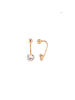 Rose gold earrings BRK01-01-12