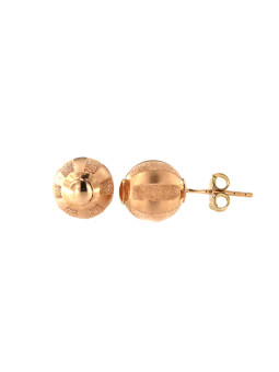 Rose gold ball stud...