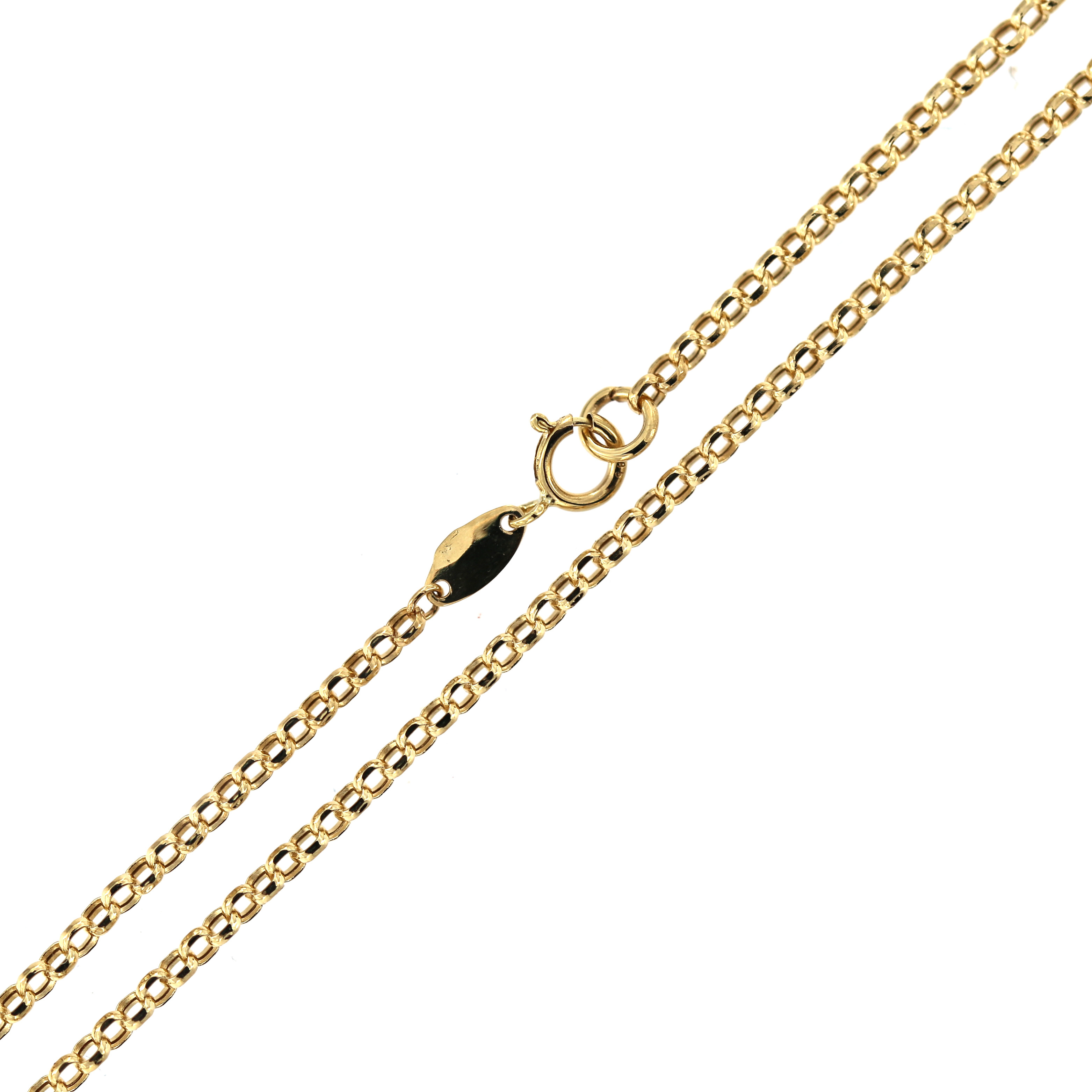 Yellow gold chain CGROLO-3.50MM 50CM