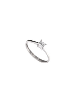 White gold engagement ring DBS01-02-24