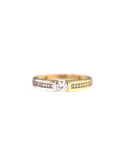 Yellow gold engagement ring  DGS03-02-17