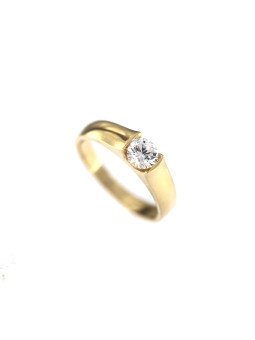 Yellow gold engagement ring DGS01-07-08