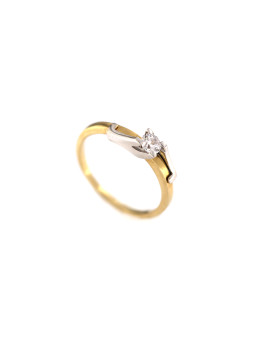Yellow gold engagement ring DGS01-01-16